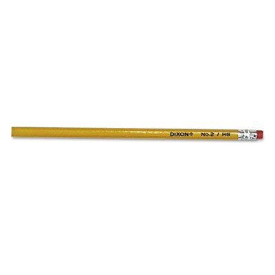 Dixon Woodcase Pencil, HB #2 Lead,Yellow Barrel, 144/Box DIX14412