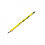 Ticonderoga Woodcase Pencil, HB #3, Yellow, Dozen DIX13883
