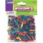 WoodCrafts Bright Mini Clothespins 367202