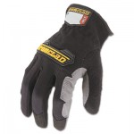 Ironclad Workforce Glove, Medium, Gray/Black, Pair IRNWFG03M