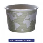 Eco-Products World Art Renewable & Compostable Food Container - 16oz., 25/PK, 20 PK/CT ECOEPBSC16WA
