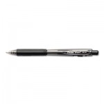 Pentel WOW! Retractable Ballpoint Pen, 1mm, Black Barrel/Ink, Dozen PENBK440A