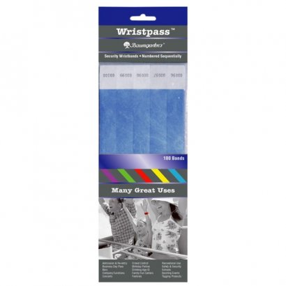 Wristpass Dupont Tyvek Security Wrist Band 85030