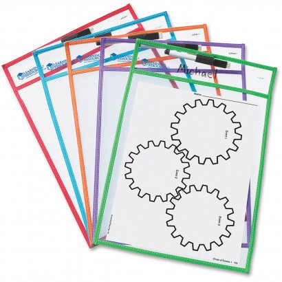 Learning Resources Write-and-wipe Pockets LER0477