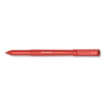 Paper Mate Write Bros. Ballpoint Pen, Bold 1.2 mm, Red Ink/Barrel, Dozen PAP2124521