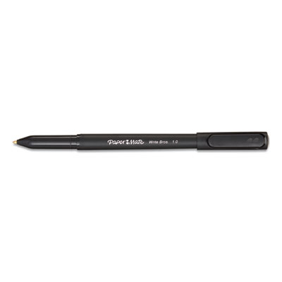 Paper Mate Write Bros. Stick Ballpoint Pen Value Pack, 1mm, Black Ink/Barrel, 60/Pack PAP4621401C