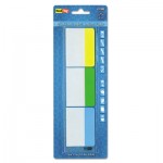 Redi-Tag Write-On Index Tabs, 1/5-Cut Tabs, Assorted Colors, 2" Wide, 30/Pack RTG31080