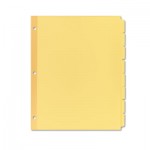 Avery Write-On Plain-Tab Dividers, 8-Tab, Letter, 24 Sets AVE11505