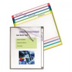 C-Line Write-On Project Folders, Letter, Assorted Colors, 25/BX CLI62160