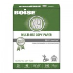 Boise X-9 Multi-Use Copy Paper, 92 Bright, 20lb, 8.5 x 11, White, 500 Sheets/Ream, 5 Reams
