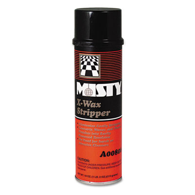 MISTY X-Wax Floor Stripper, 18 oz Aerosol Spray AMR1033962