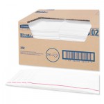 WypAll KCC 06053 X50 Foodservice Towels, 1/4 Fold, 23 1/2 x 12 1/2, White, 200/Carton KCC06053