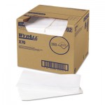 WypAll X70 Wipers, Kimfresh Antimicrobial, 12 1/2 x 23 1/2, White, 300/Box KCC05925