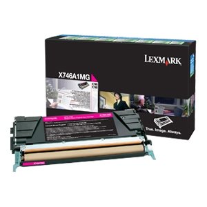 Lexmark X746, X748 Magenta Return Program Toner Cartridge X746A1MG
