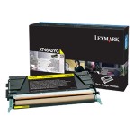 Lexmark X746, X748 Yellow Toner Cartridge X746A2YG