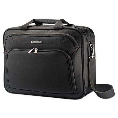 Samsonite 89433-1041 Xenon 3 Toploader Briefcase, 16.5" x 4.75" x 12.75", Polyester, Black SML894331041