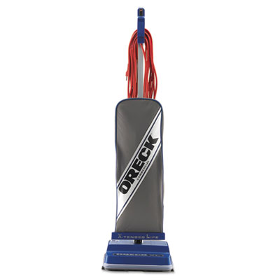 Oreck Commercial XL Commercial Upright Vacuum,120 V, Gray/Blue, 12 1/2 x 9 1/4 x 47 3