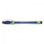 SchneiderA Xpress Fineliner Stick Pen, 0.8 mm, Blue Ink, Blue/Green Barrel, 10/Box RED190003