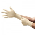 516701 XT Premium Latex Disposable Gloves, Powder-Free, Medium, 100/Box ANS69318M