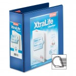 Cardinal XtraLife ClearVue Non-Stick Locking Slant-D Ring Binder 26342