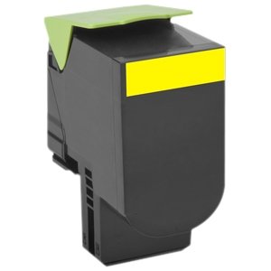 Lexmark Yellow Extra High Yield Toner Cartridge 80C0X40