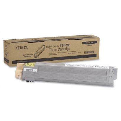 Xerox Yellow High Capacity Toner Cartridge, Phaser 7400 106R01079