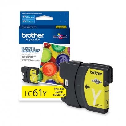 Brother Yellow Ink Cartridge LC61Y