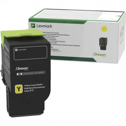 Lexmark Yellow Return Program Toner Cartridge C2310Y0