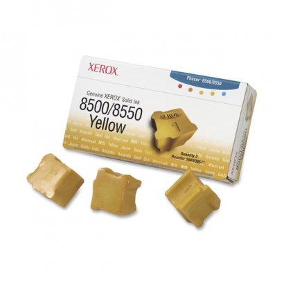 Xerox Yellow Solid Ink Sticks 108R00671