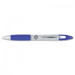 Zebra Z-Grip MAX Ballpoint Retractable Pen, Blue Ink, Medium, Dozen ZEB22420