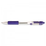 Zebra Z-Grip Retractable Ballpoint Pen, Blue Ink, Medium, Dozen ZEB22220