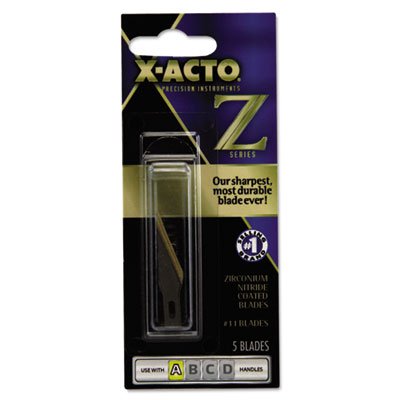 X-Acto XZ211 Z Series #11 Replacement Blades, 5/Pack EPIXZ211W