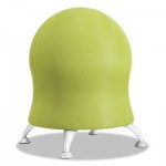 Safco Zenergy Ball Chair, 22 1/2" Diameter x 23" High, Grass/Silver SAF4750GS